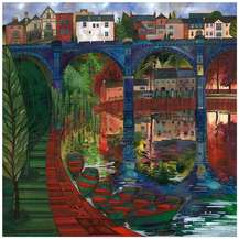 Kate Lycett Limited Edition Print The Viaduct Knaresborough Yorkshire